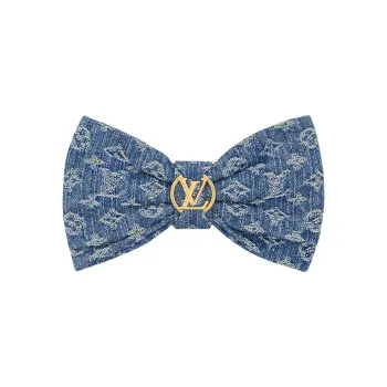 LOUIS VUITTON Milky Denim Hairclip