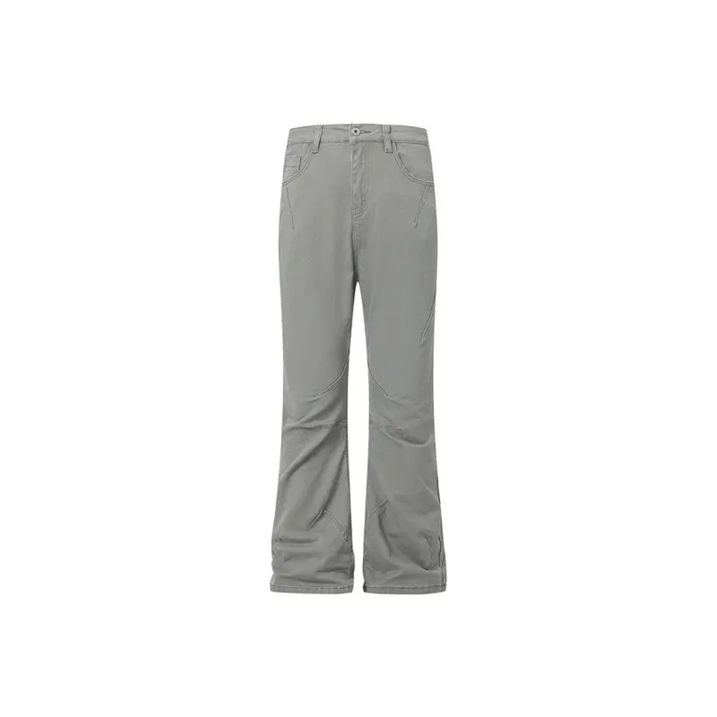 COOLALPACA Loose Fit Bootcut Jeans Unisex-0