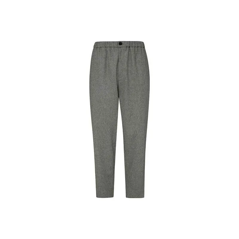 JIL SANDER High Waist Tapered Leg Pants-0
