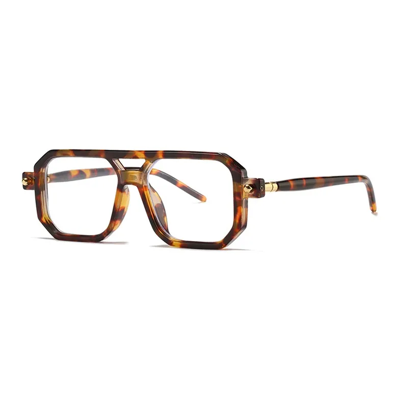 YUZHAOLIN PC Square Sunglasses Unisex-4