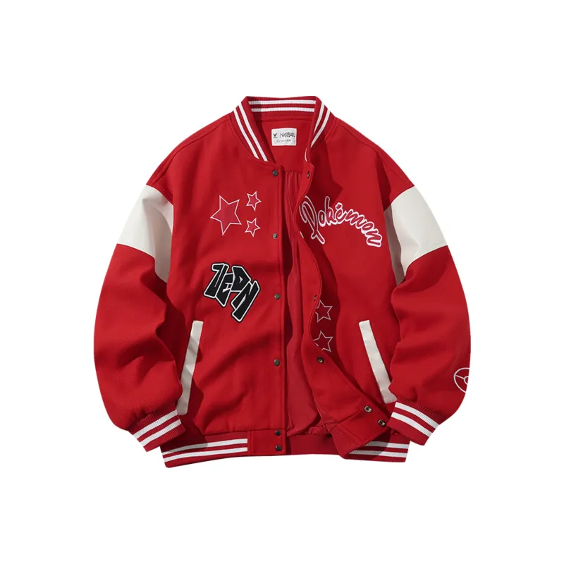 VEIDOORN x BAOKEMENG Baseball Jacket Unisex-4