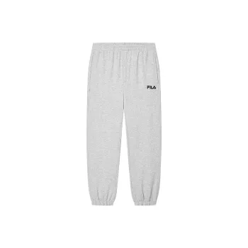 FILA Knitted Sports Pants Men's Mist Heather Gray