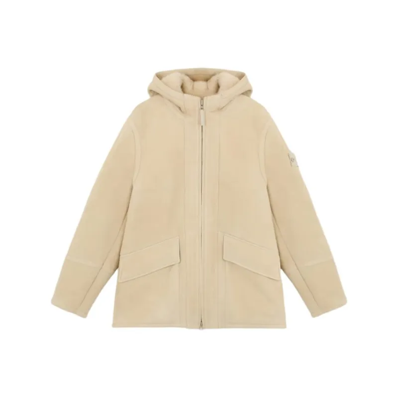 STONE ISLAND Hooded Zipped Jacket-0