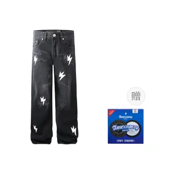 Amexnocap Jeans Unisex Black