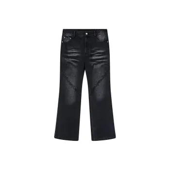 PASET Jeans Unisex Washable Smoke Gray