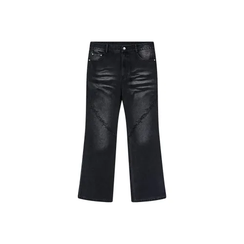 PASET Jeans Unisex Washable Smoke Gray