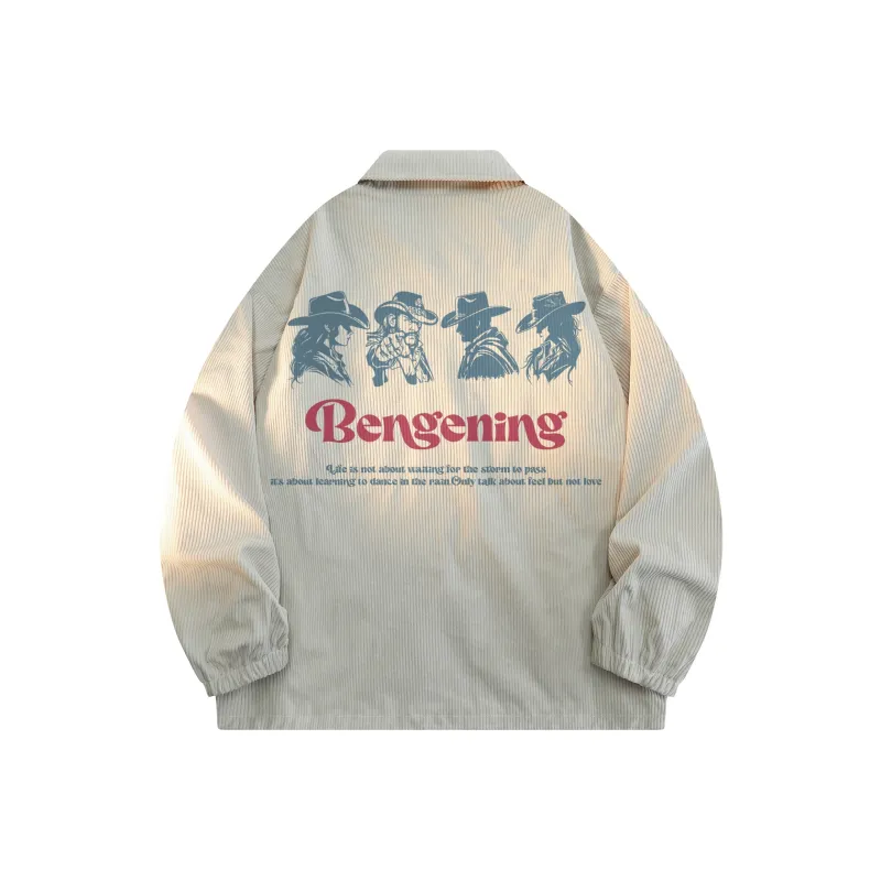 BENGEN Jackets Coats Unisex Black-8