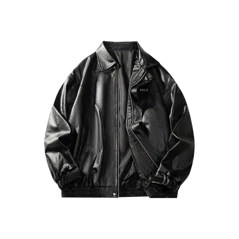 Aolx Leather Jackets Unisex-0