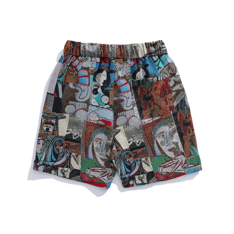 GSUE Casual Shorts Unisex Bangkok Yellow-17