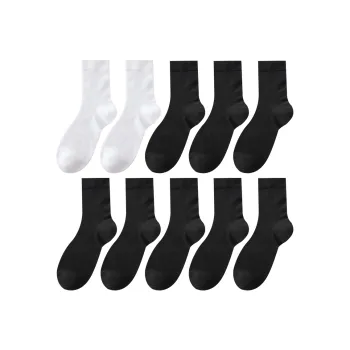 Cotton Gene Mid Calf Socks Men's Combo Set