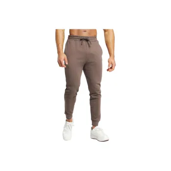 GYMSHARK CREST JOGGERS Knitted Sports Pants Men's Truffle Brown