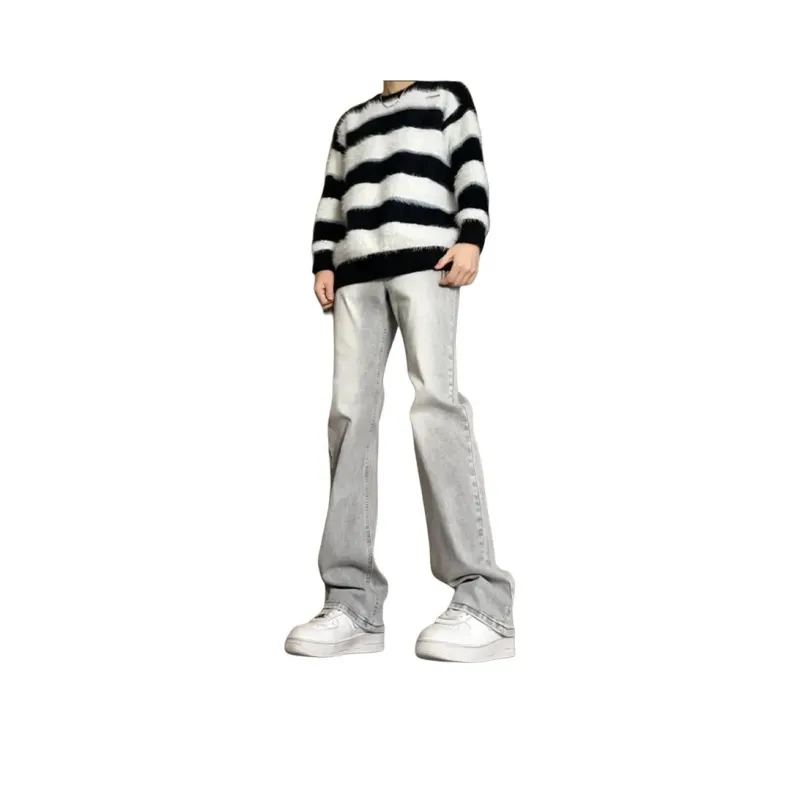 NEAR HERE Jeans Unisex Dark Brown-0
