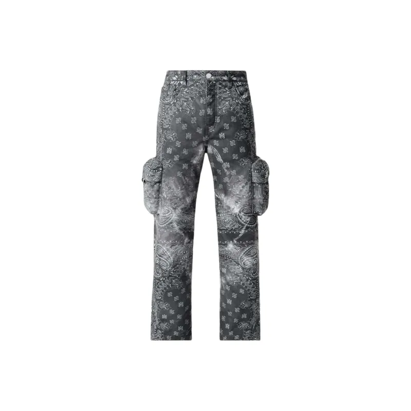 AMIRI FW24 Cargo Pants Men's Dark Gray-0