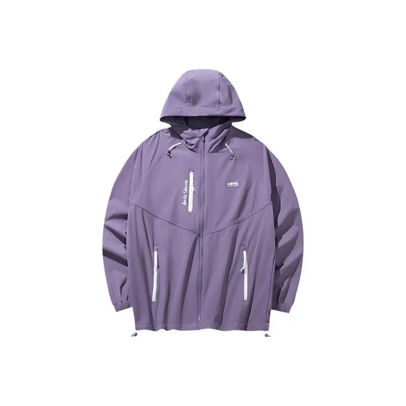 Anta Life Collection Trench Coat Men's Dusk Cloud Purple-0