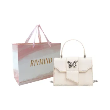 RIVMIND PU Crossbody Handbags Women's White/Black/Green/Blue