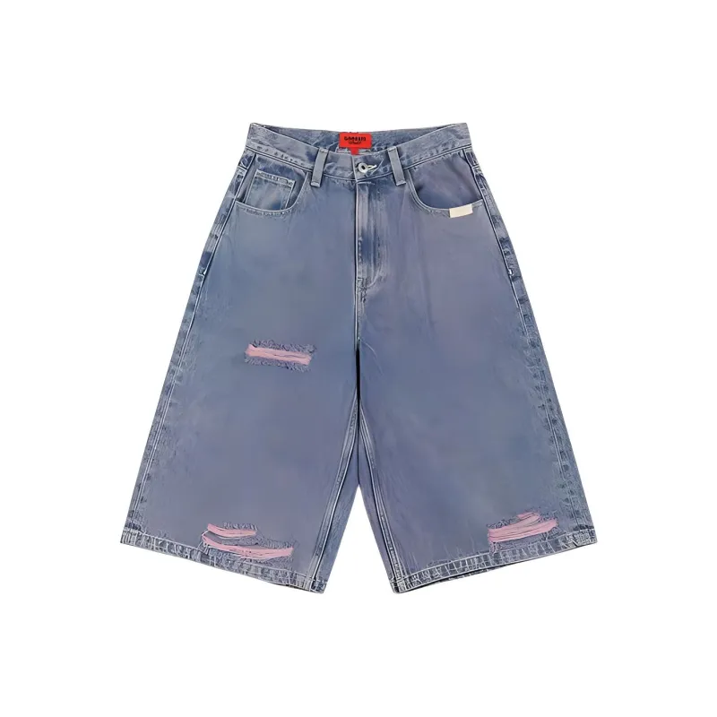GOOD BAI SS24 Denim Shorts Unisex-3
