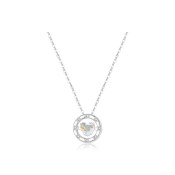 EUA Colored Glaze Necklaces Women's
