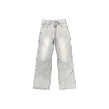 Kudamm Jeans Unisex Light Gray