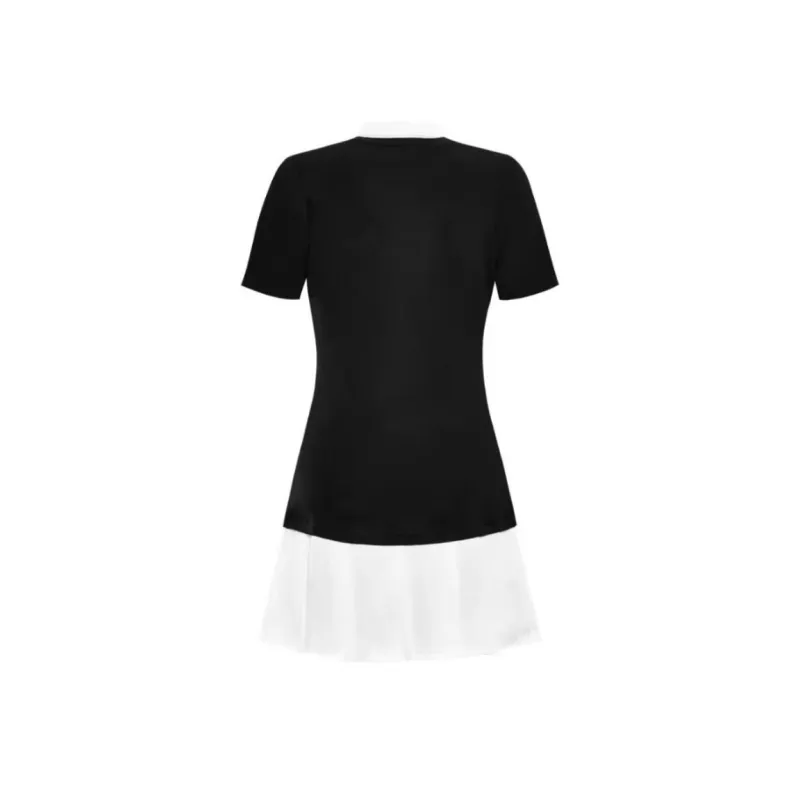 KYKW Short Sleeved Dress Women's Black-1