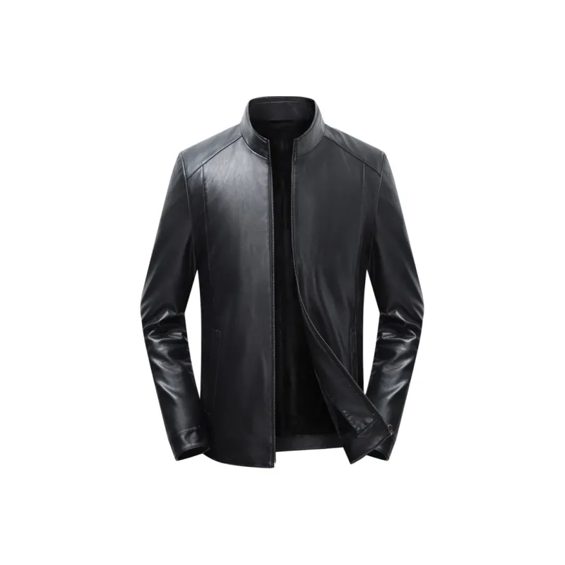PIERRE CARDIN Leather Jacket Men's-0