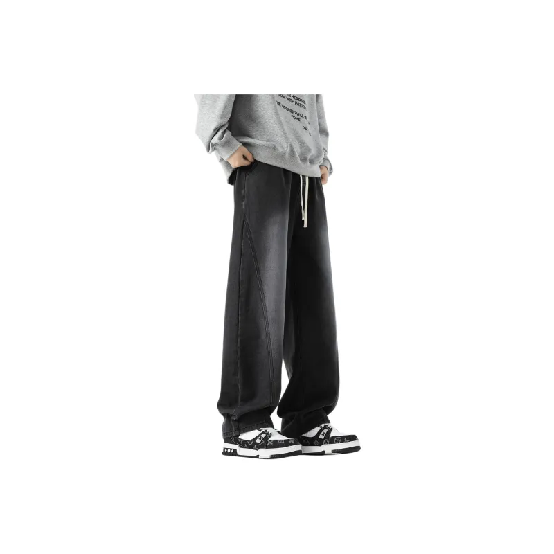 DJ.SPIRIT Jeans Unisex Vintage Blue-4
