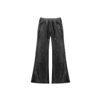 FDR Casual Pants Unisex Washed Black