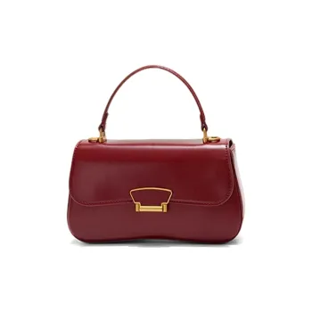 CLEVER& KETCH PU Shoulder Bag, Crossbody Bag, Handbag Regular Women's Burgundy
