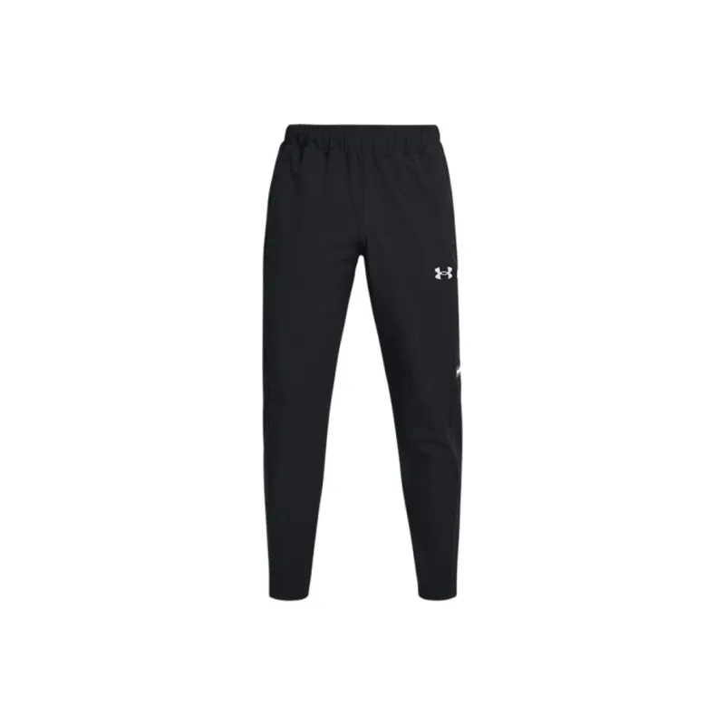 Under Armour Woven Collection FW24 Casual Pants Men's Black/Reflective-0