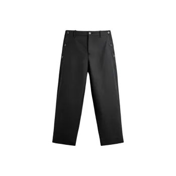 ZARA Suit Trousers Men Black