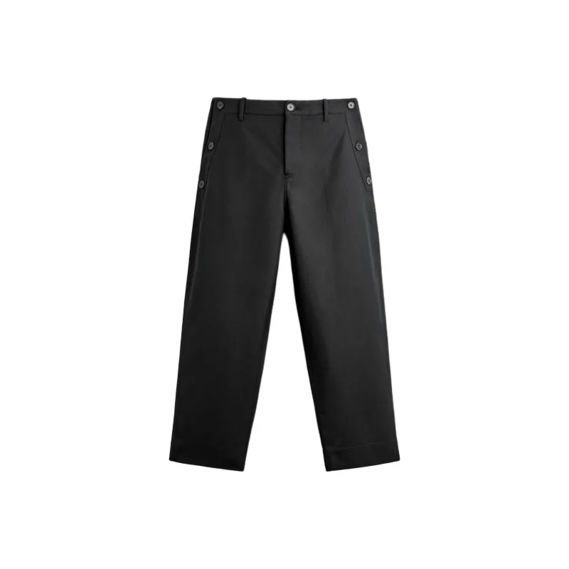 ZARA Suit Trousers Men Black-0