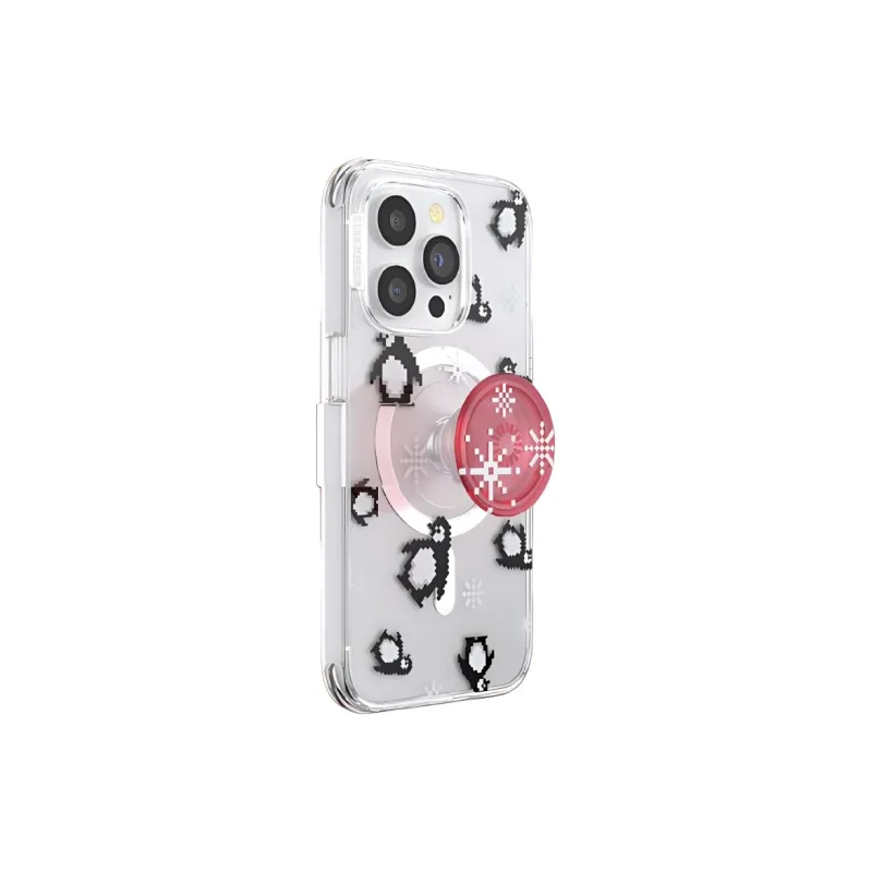 PopSockets TPU Material Winter Day Melody Phone Cases Compatible With IPhone 14/13/12 Series Cute Style-0