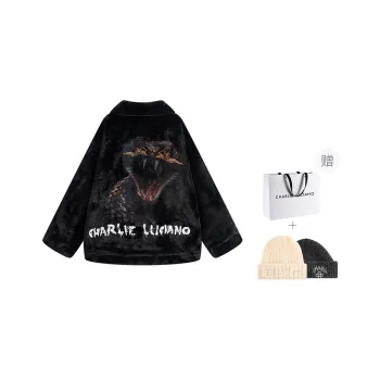 Charlie Luciano Fur Unisex Black