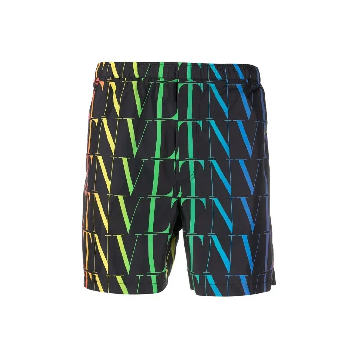 Valentino Casual Shorts Men Black-0