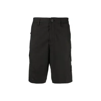 STONE ISLAND Cargo Shorts Men Black