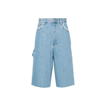 A.P.C Oakland Mid rise Denim Shorts