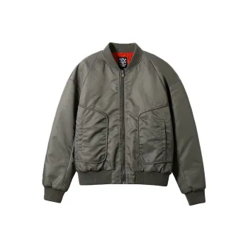Muscle Dog Puffer Jacket Men's Army Green