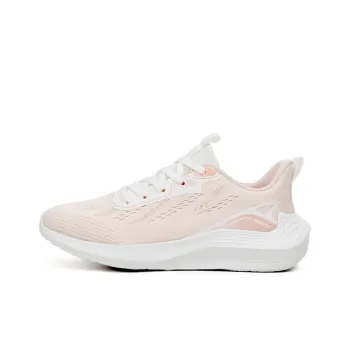 Warrior Breathable, Supportive, And Lightweight Low Top Casual Running Shoes Women's White Pink