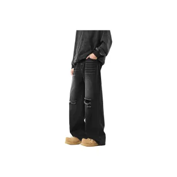 GROW DATE Jeans Unisex Vintage Blue