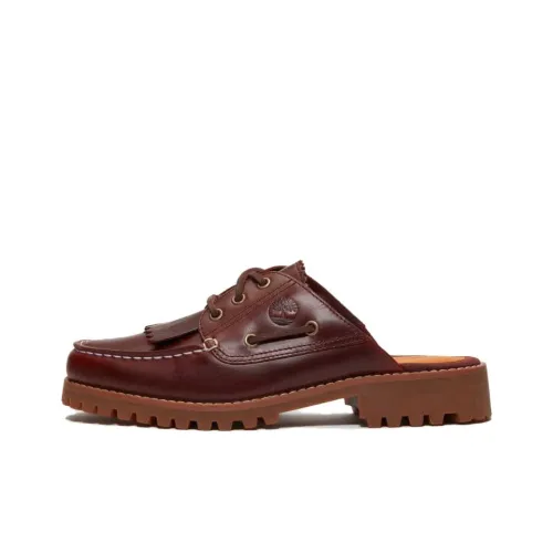 Timberland Noreen Rubber Sole Abrasion Resistant Slip Resistant Closed Toe Slippers Women's Brown