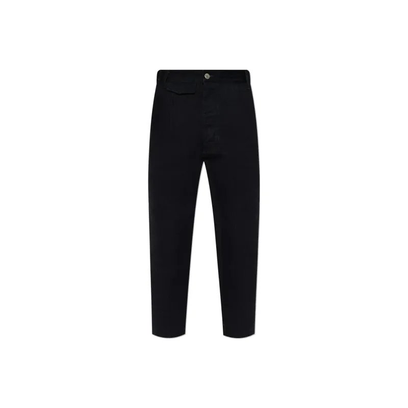 Dsquared2 Logo Tag Cropped Jeans-0