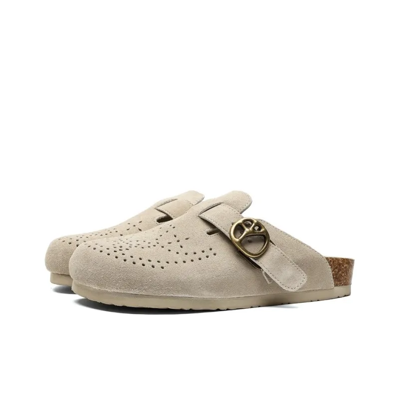 N6K8 Cut Out Slip Resistant Closed Toe Slippers Unisex-2
