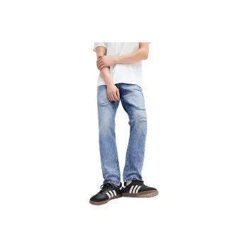 PEACEBIRD MEN Jeans Men Blue Classic Slim Fit