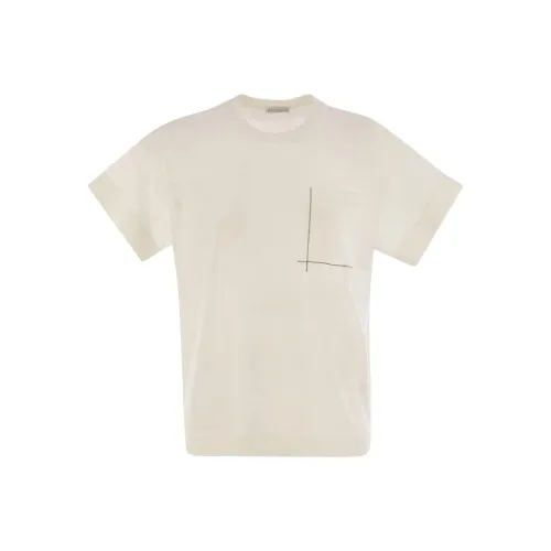Brunello Cucinelli T Shirt Men's Beige