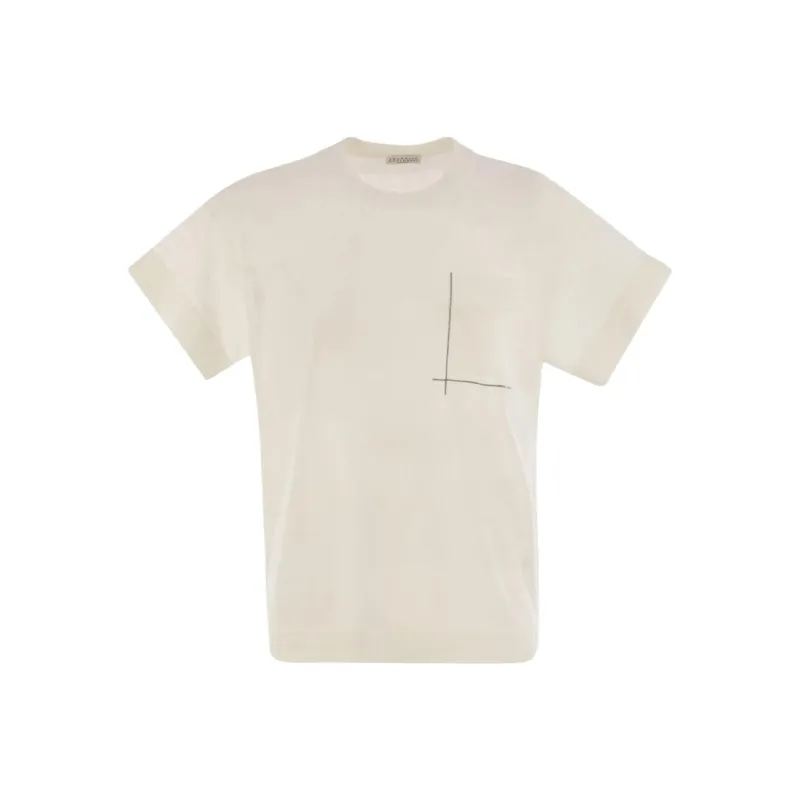 Brunello Cucinelli T Shirt Men's Beige-0
