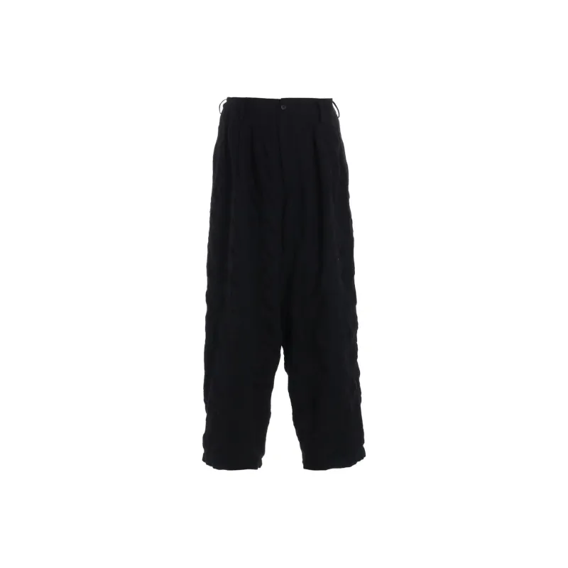 Yohji Yamamoto S'YTE FW24 Casual Pants Unisex Black-0