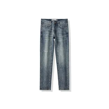 HIPANDA Jeans Men Blue