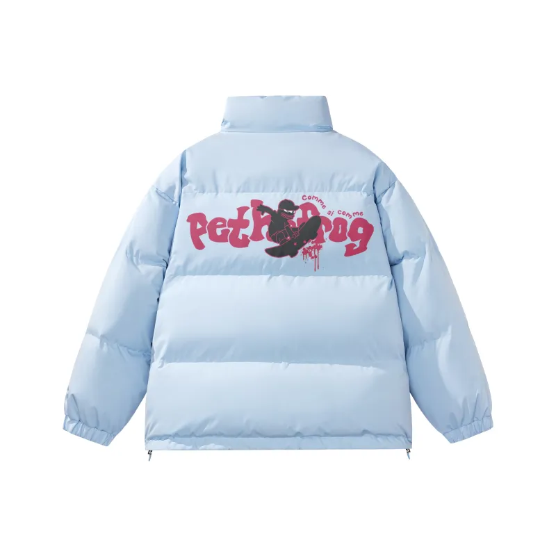 Pepe The Frog Puffer Jacket Unisex-4