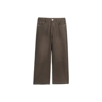 ZMOH Jeans Unisex Brown