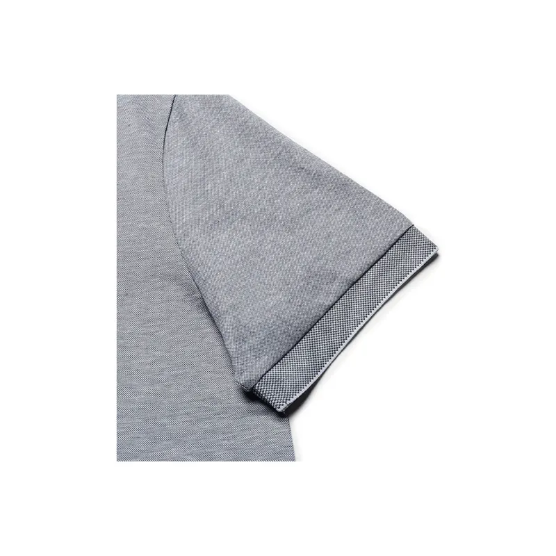 HUGO BOSS Short Sleeved Polo Shirt Men's Gray-2