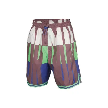 JORDAN Sport Casual Shorts Men Impact Green/Rush Purple